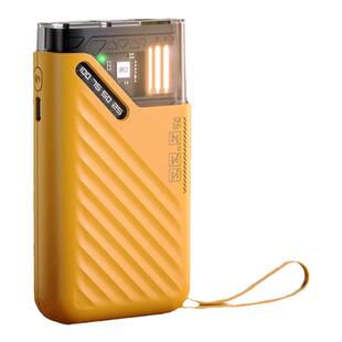 3C认证户外充电宝自带线移动电源双向快充超薄露营手电筒两万毫安