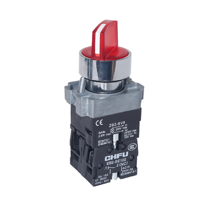 CHFU带灯平钮加厚银点