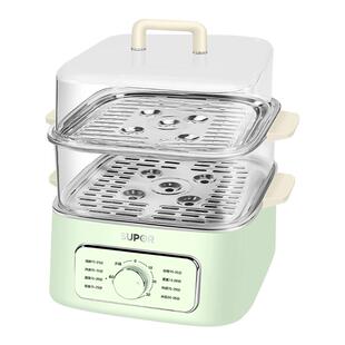 苏泊尔电蒸锅家用多功能炖蒸煮一体早餐机小蒸箱蒸笼三层多层新款