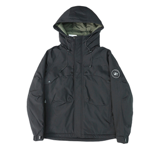 山系机能工装！高蓬松鸭绒！防风防泼水！冬季男女款连帽羽绒服潮