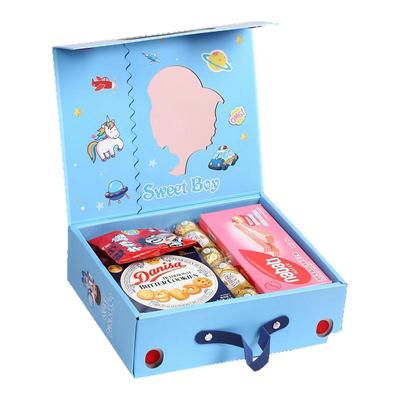 六一儿童节大容量开窗伴手礼空盒