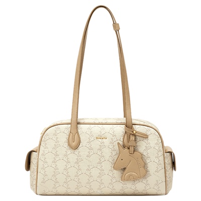 NU纽芝兰双影飞马保龄球包2026新款单肩腋下包通勤波士顿法棍包