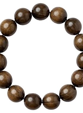 普陀山金丝楠手串男念珠盘玩檀木手串沉香盘珠静心女佛珠木质盘串