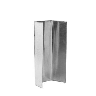 16mm铁皮打包扣包装扣开口型铁皮扣子钢带打包扣铁扣烤蓝钢带扣子