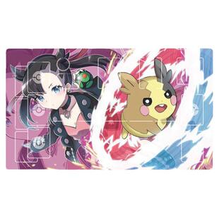 宝可梦卡垫玛俐竞技牌垫PTCG单人决斗盘diy高清加厚定制对战桌垫