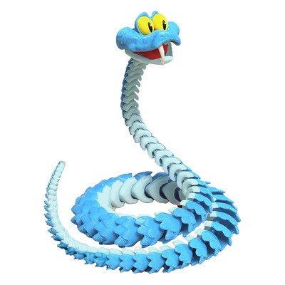 疯狂动物城2周边盲盒3D打印蛇