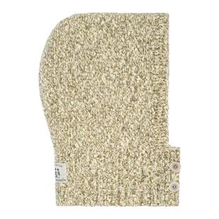 LLANO杂色羊毛巴拉克拉法帽北欧甜美可爱保暖帽子显脸小女秋冬2色