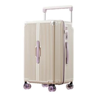 宽拉杆行李箱女2026新款20寸登机箱28深仓大容量高颜值24寸旅行箱