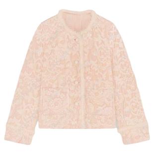 邱莹莹 HELA AOMI “烟霞芷.鎏金刺绣”白鸭绒+水貂毛国风羽绒服