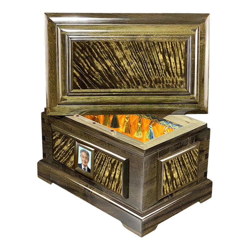 阴沉木金丝楠乌木（精品）骨灰盒