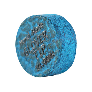 英国格洛弗斯诺克皮头10mm皮头小头台球杆皮头台球杆头皮头大头