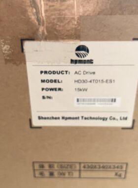 议价海浦蒙特变频器HD30-4T015-ES1 品多型号全价优问客服