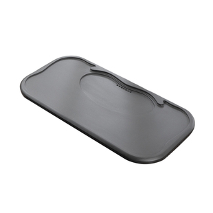 天然乌金石茶盘单盘家用简约现代客厅轻奢石盘石头茶海石茶台盘