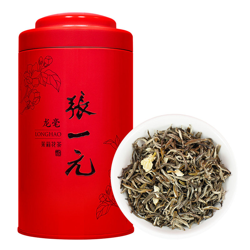 张一元茉莉花茶叶龙毫礼盒