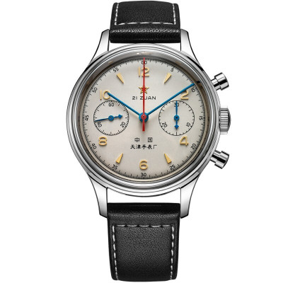 海鸥限量复古飞行员计时码表男表