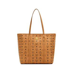 【自营】MCM经典中号单面托特包购物包单肩包