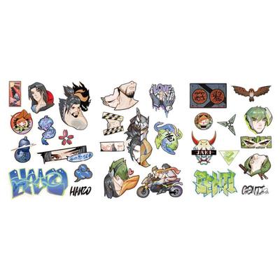 tlp反光车贴守望先锋游戏贴纸