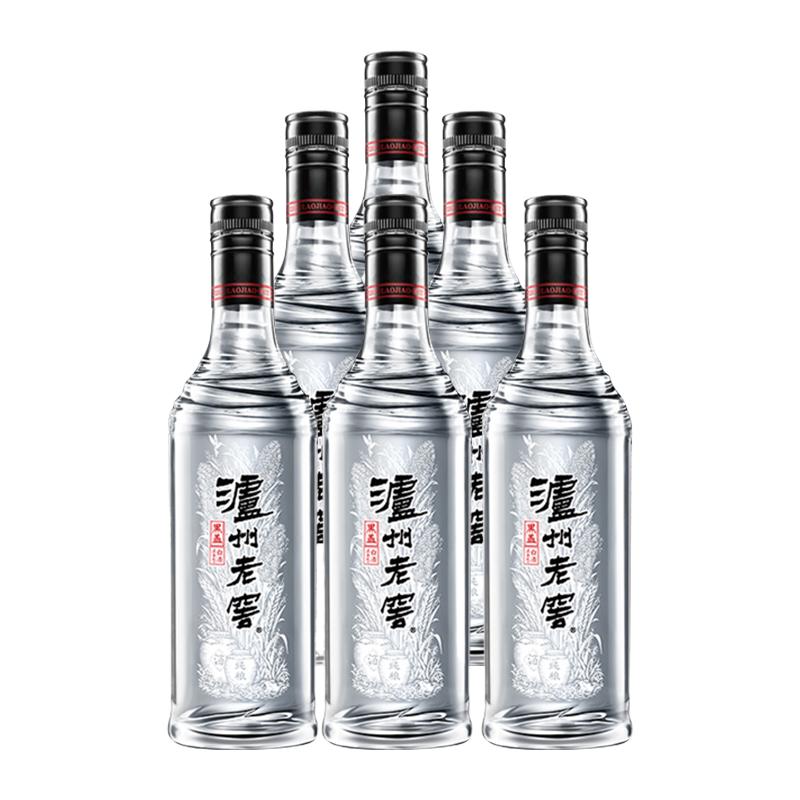 泸州老窖黑盖42度500nl*6瓶