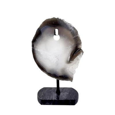 法式轻奢玛瑙石摆件侘寂风