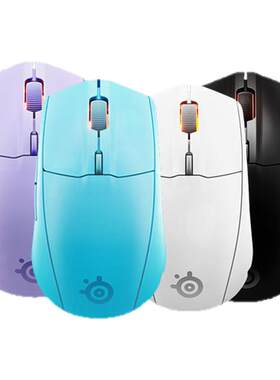 SteelSeries赛睿Rival3 WL Gen 2霜冻蓝无线鼠标电竞打瓦游戏专用