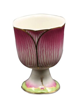 陶瓷净水杯圣水杯酒杯描金供杯