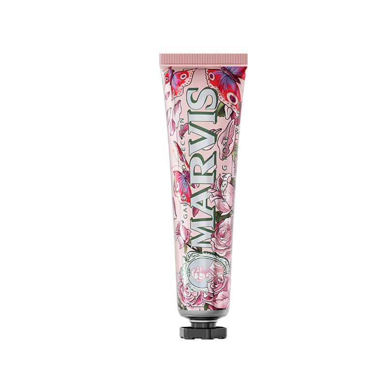 【上市新品】Marvis瑪爾仕花園系列進口百合玫瑰桂花牙膏75ml