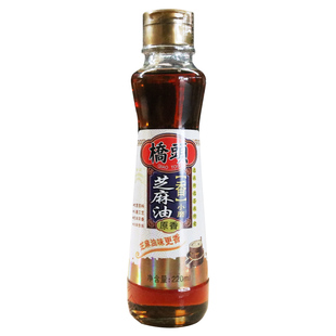 桥头旗舰店火锅油碟瓶装火锅香油芝麻调和油火锅油碟香油220ml家