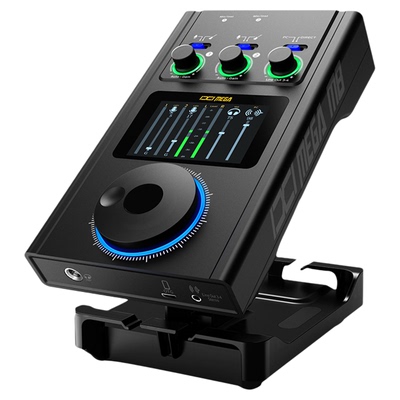 IXI M8 PRO声卡mega 外置USB声卡电脑手机直播K歌专业录音设备otg