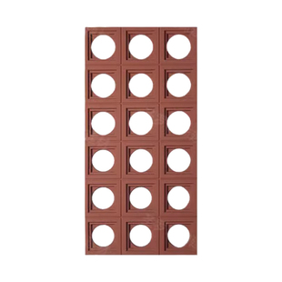 pu空心砖九宫格构件砖艺术镂空背景墙轻质水泥构件装饰板材隔断墙