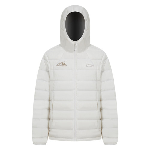 404MOB三防冬轻薄90绒白鸭绒连帽排骨羽绒服男女时尚情侣初冬外套