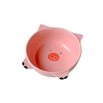 仓鼠食盆小碟子陶瓷防翻碗