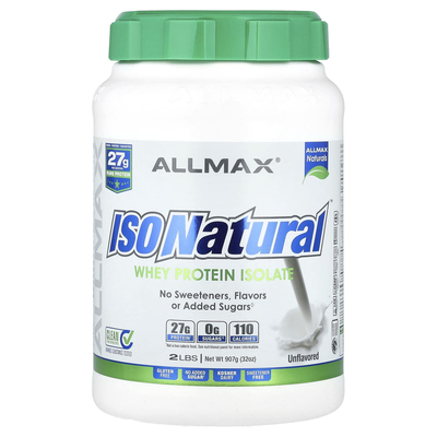 ALLMAX分离乳清蛋白粉纯乳清蛋白质粉增肌粉瘦人运动营养粉