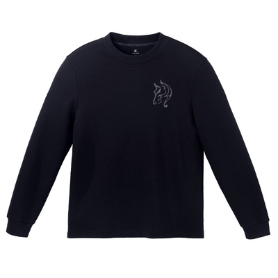 布先生热胆长袖T恤圆领男士