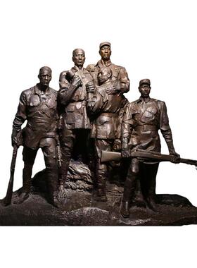 园林景观小品狼牙山博物馆铸铜