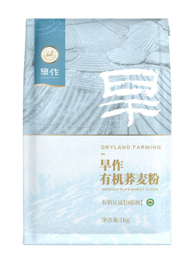 有机荞麦面粉家用纯荞麦0添加