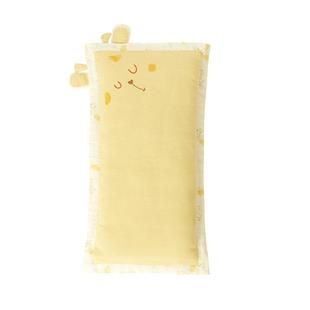 全棉时代婴儿纱布方枕宝宝枕头套装儿童枕芯枕套幼儿园护脊枕头