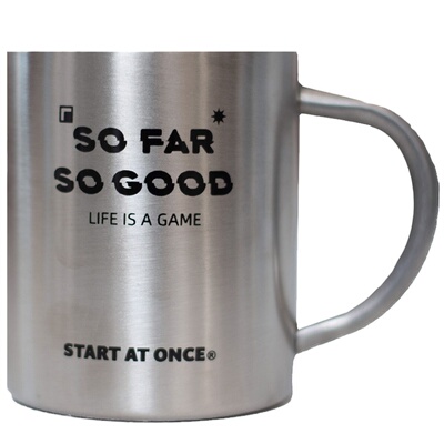 简约不锈钢漱口杯创意