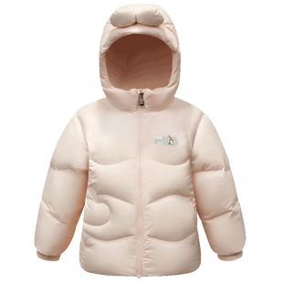FILA X 彼得兔联名儿童羽绒服2025年冬季新款女童外套加厚保暖