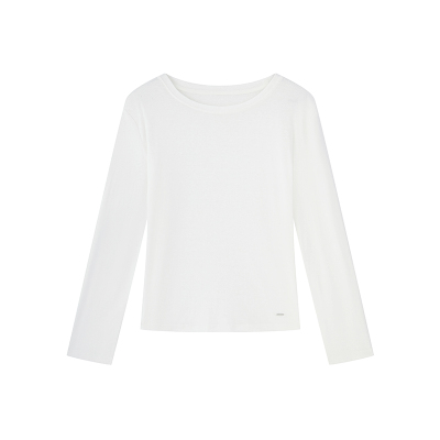 天丝亚麻长袖瑜伽服上衣秋