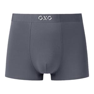 GXG男士内裤【单条装】夏季冰丝内裤无痕透气轻薄平角裤裤衩男生