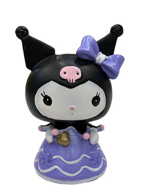 卡通库洛米车载桌面摆件女孩礼物