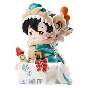 全职高手叶修苍山伏龙抬头Q版手办异色二次元动漫周边摆件模型