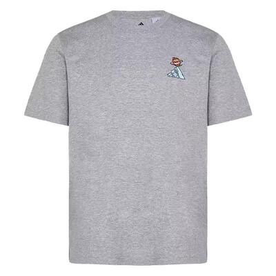 Adidas阿迪达斯男装2026夏季新款M ED BBALL T休闲T恤KG8264