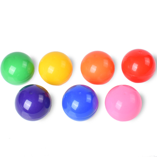 彩色开口球抽签球摇奖球摸奖乒乓球可重复使用内置奖券纸条顺摇新