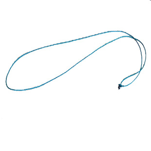 红黑多色手工编织极细1mm 项链绳黄金玉吊坠挂绳k金扣男女款