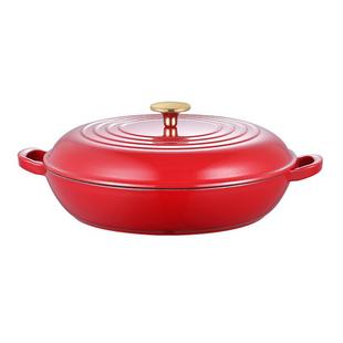 卡罗特珐琅锅铸铁锅海鲜锅饭釜锅家用送礼炖锅炖盅砂锅煮汤不粘锅