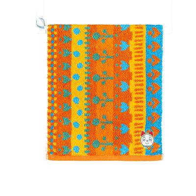 夕才儿美术馆哆啦A梦纯棉A类面巾