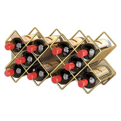红酒架创意轻奢现代简约欧式酒柜置物架摆件葡萄酒架展示架酒架托