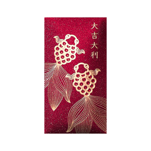吉祥如意2026马年红包新款创意春节利是封过新年高级商务红包定制