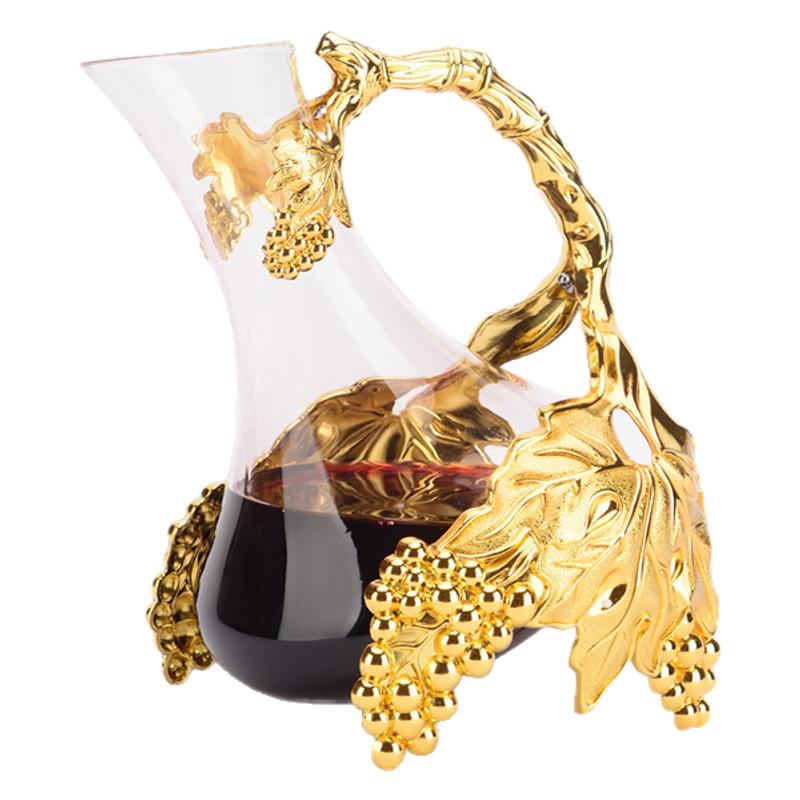 金银色新款个性欧式小奢华醒酒器